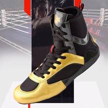 Men Women Weightlifting Wrestling Powerlifting Boxing Shoes Martial Arts Boots Combat Gear 2024 - buy cheap