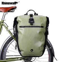 Rhinowalk Bicycle Luggage Rack Bag 20-27L Waterproof Cycling MTB Bike Bag Pannier Rear Rack Seat Trunk Backpack Case 4 Colors 2024 - buy cheap