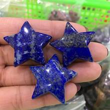 lapis lazuli star cuarzos piedras naturales mineral crystals reiki healing gemstones natural quartz pedras para artesanato decor 2024 - buy cheap