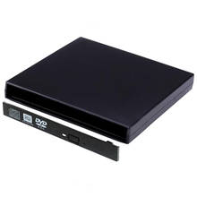 9.0/9.5/12.7mm SATA External Case USB 2.0 Blu-ray DVD CD DVD-Rom Case For Laptop CD/DVD Optical Drive Portable Slim Wholesale 2024 - buy cheap