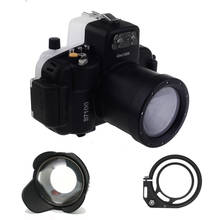 Meikon 40M Waterproof Underwater Camera Housing Case Bag for Nikon D7100 Camera support 18-55mm lens 2024 - buy cheap