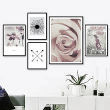 Flower Girl Wall Art Canvas Painting Nordic Posters Prints Art Wall Pictures Living Room Home decor, Canvas Art prints, spray painting, Painting & calligraphy, For Girl 2024 - buy cheap