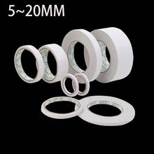 8M Double Sided Tape White Super Strong Double Sided Adhesive Tape Paper Strong Ultra Thin High Adhesive Cotton 8mm 10mm 12mm 2024 - buy cheap
