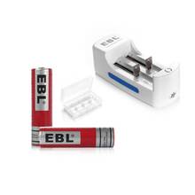EBL-batería recargable de iones de litio, cargador de batería para 18650, 3,7, 3000, 14500, 16340, 10440, 18500 2024 - compra barato