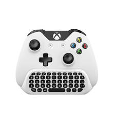 Игровой контроллер для Xbox One, геймпад, беспроводная клавиатура, ChatPad для Microsoft Xbox One с USB-приемником, аксессуары для геймпада 2024 - купить недорого