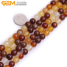 8mm 10mm Natural Original Agates Carnelian Stone Beads For Jewelry Making 15inches Loose DIY Women Gift 2024 - buy cheap
