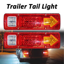2Pcs 19 LED Waterproof Stop Light Reverse Turn Signal Indicator Lights for Truck Trailer Van 12V Truck Trailer Tail Light 2024 - buy cheap