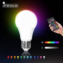LED RGB Bulb RGBW RGBWW E27 5W 10W 15W  Spot Light Remote Colorful Holiday Party Bar AC220V 240V Home Decor Night Lamp 2024 - buy cheap