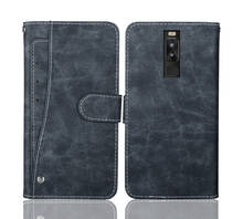 Funda de lujo para Echo horizon, carcasa de cuero con tapa protectora de negocios, con ranuras para tarjetas frontales, Estilo Vintage, 5,7 pulgadas 2024 - compra barato