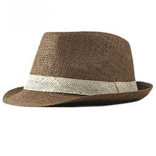 Sombrero de paja de papel para hombre y mujer, sombrero de paja con diseño retrollby Jazz, transpirable, para playa, CL139 2024 - compra barato