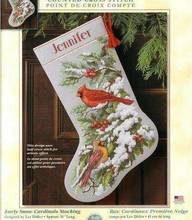 25-dim 08738-snowbird natal estocagem contada ponto cruz 11ct 14ct 18ct diy kits de ponto cruz bordado needlework conjuntos 2024 - compre barato