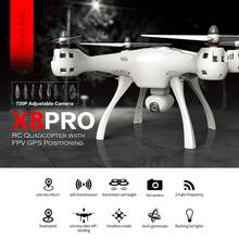 SYMA-DRON X8PRO con GPS, WIFI, FPV, con cámara HD de 720P o en tiempo Real, H9R, 4K, cámara de 6 ejes, mantenimiento de altitud, x8 pro RC, cuadricóptero RTF 2024 - compra barato