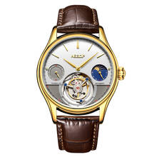 Luxury Brand Top Men Watch Tourbillon Automatic Mechanical Watches Men Sapphire Mirror Moon Phase Display Tough Guy Gift Clock 2024 - buy cheap