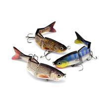 150mm 33g Freshwater 4 Sections multi Jointed life like sinking Swimbait fishing lure Hard Artificial Bait 2024 - buy cheap
