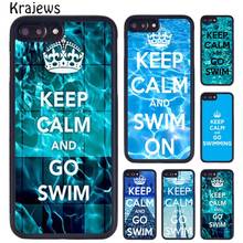 Krajuds-funda de teléfono de goma para iPhone, funda protectora para teléfono móvil iPhone X XR XS 11 12 Pro MAX 5 6 6S 7 8 Plus Samsung Galaxy S7edge S8 S9 S10 2024 - compra barato