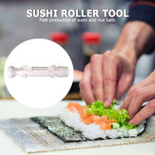 Molde cozinha japonesa para enrolar sushi, portátil, rolo de bazuca com bolinha de arroz, para cozinha doméstica, para ajudar a decoração 2024 - compre barato