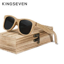 KINGSEVEN Handmade Natural Wooden Sunglasses For Men Polarized Sunglasses Wood Oculos de sol feminino Fashion Sun Shades 2024 - buy cheap