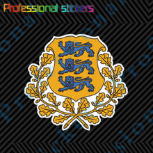 Estonian Coat of Arms Sticker Decal Self Adhesive Vinyl Estonia Flag EST EE Stickers Motorcycle waterproof car Window Decal 2024 - buy cheap