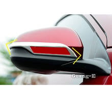 For Honda HRV HR-V Vezel 2019 2020 2021 ABS back rear view Rearview Side Mirror Cover sticker trim frame lamp hood eyebrow 2pcs 2024 - buy cheap