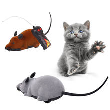 Pet Cat Toy Wireless RC Mice Cat Toys Remote Control False Mouse Simulated Electric Mouse Cat Funny Playing Toys 2024 - buy cheap