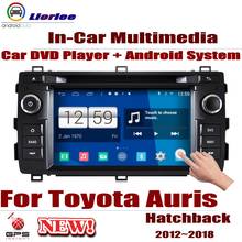 Car DVD Player For Toyota Auris (E180) / Corolla Hatchback 2012-2018 GPS Navigation Android 8 Core Radio BT SD USB AUX WIFI 2024 - buy cheap