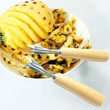 Stainless Steel Pineapple Peeler Easy To Use Long Handled Pineapple Knife Cutter Corer Slicer Kitchen Accessories Dropshipping 2024 - buy cheap