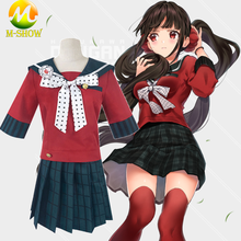 Game New Danganronpa V3 Harukawa Maki Cosplay Costume Women Girls JK School Uniform Japanese School Suit for Halloween 2024 - buy cheap
