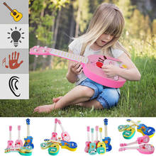 Boys Musical Instrument Girl Musical Guitar ukulele Instrument Children Educational Play Toys Kid School Play Game For Beginners 2024 - buy cheap