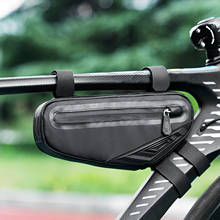 Saco de quadro de bicicleta grande capacidade à prova dwaterproof água triângulo bolsa de bicicleta design estreito estável e firme alças ajustáveis grande capacidade 2024 - compre barato