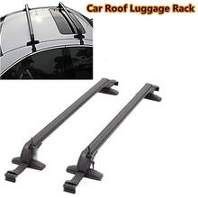 Universal 2PCS Travessão Tejadilho Do Carro Rack de Teto Do Carro Da Bagagem Carro Telhado Suporte de Bagagem RoofRack Com Anti-Roubo bloqueio 2024 - compre barato