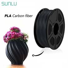 SUNLU PLA Carbon Fiber Filament For 3D Printer 1.75mm 1KG With Spool Non-Toxic Sublimation Best Sellers Plastic PLA Filament 2024 - buy cheap