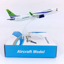 16CM  B737-800 AVIANCA aires airlines 1/400 SCALE airplane model toys aircraft diecast plastic alloy plane gifts for kids 2024 - buy cheap