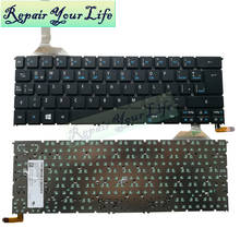 laptop keyboard LA Latin for Acer R7-371 S3-392 R13 R7-371T MP-13C66LAJ9201 AEZS8L00020 NKI1213026 Backlit black low price 2024 - buy cheap