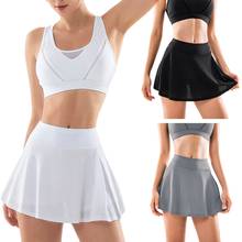 2020  Breathable Quick drying Women Sport Anti Exposure Tennis Skirt Summer Sports Tennis yoga Skorts Fitness Short Skirt 2024 - buy cheap