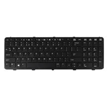 Substituição de teclado com layout americano para hp probook 650 g1 655 g1, substituição de teclado de laptop 738697-001 2024 - compre barato