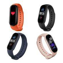 Pulsera inteligente con pantalla a Color de M5, reloj inteligente con Monitor de ritmo cardíaco, ejercicio deportivo, Fitness 2024 - compra barato