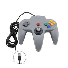 For N64 Gamepad Joypad USB Wired Gaming Joystick Game Pad For Nintendo Gamecube Game Cube Mac Gamepad Classic PC Game Controller 2024 - buy cheap