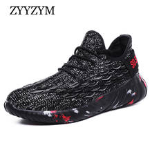 ZYYZYM Shoes Men Fashion Sneakers Large size 38-48 Spring Autumn Lace-UP Style Breathable Light Men Casual Shoes footwear 2024 - buy cheap