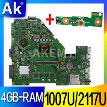 Placa base para ordenador portátil X550CC para ASUS R510C X550C A550C Y581C placa base 1007/2117-CPU 4G-RAM GT720M-GPU placa base 100% Test Ok 2024 - compra barato