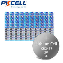 1000pcs CR2477 3V lithium Batteries DL2477 ECR2477 LM2477 KCR2477 Button Coin Cell battery for Watch Car Remote Key 2024 - buy cheap