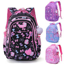 2021 New Hot Sale School Bags Girls backpacks Large Capacity Bookbag Durable Kids Rucksacks Sweet Bow Print Mochila Escolar 2024 - buy cheap