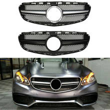 Front Bumper Racing Grill Billet Grille Cover For Mercedes-Benz W212 E-Class 2014-2016 Four Doors 2024 - buy cheap