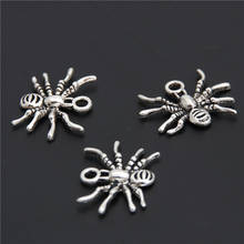 50pcs Halloween Jewelry Charms Spider Pendant Craft Supplies For Diy Craft Making A2951 2024 - buy cheap