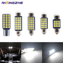 Luz LED Canbus C5W W5W T10, lámpara de lectura Interior sin errores, 31/36/39/41MM, 3014, 9/15/18LED, 1 unidad, 12V 2024 - compra barato