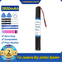 100% Original LOSONCOER 3800mAh Battery For Jawbone Big Jambox Speaker Batteries 2024 - buy cheap