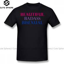Bisexual T Shirt Bisexual T-Shirt Streetwear Short Sleeve Tee Shirt Fun Plus size  Cotton Mens Print Tshirt 2024 - buy cheap