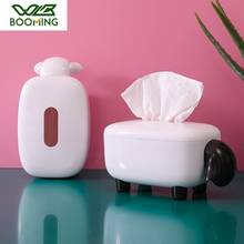 WBBOOMING Cute Cartoon Lamb Tissue Box Paper Towel Napkin Holder Box For Car Household Kitchen Box For Decoration Home Organizer 2024 - buy cheap