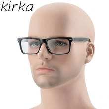 Kirka Glasses Frame Men Optical Black  Acetate Eyewear Eyeglasses Spectacle Frames Men Glasses Myopia Prescription Glasses 2024 - buy cheap