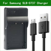 LANFULANG-cargador de batería para cámara Digital, SLB-0737 0837, para Samsung Digimax L50, L60, L700, L73, L80, NV3, NV5, NV7, i5, i6, i70, i50, MP3 2024 - compra barato