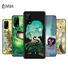 Anime Totoro Ghibli Art Silicone Cover For Realme V15 X50 X7 X3 Superzoom Q2 C11 C3 7i 6i 6s 6 Global Pro 5G Phone Case 2024 - buy cheap